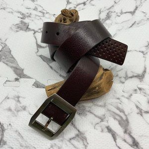 Men's Sean John Brown Leather Belt